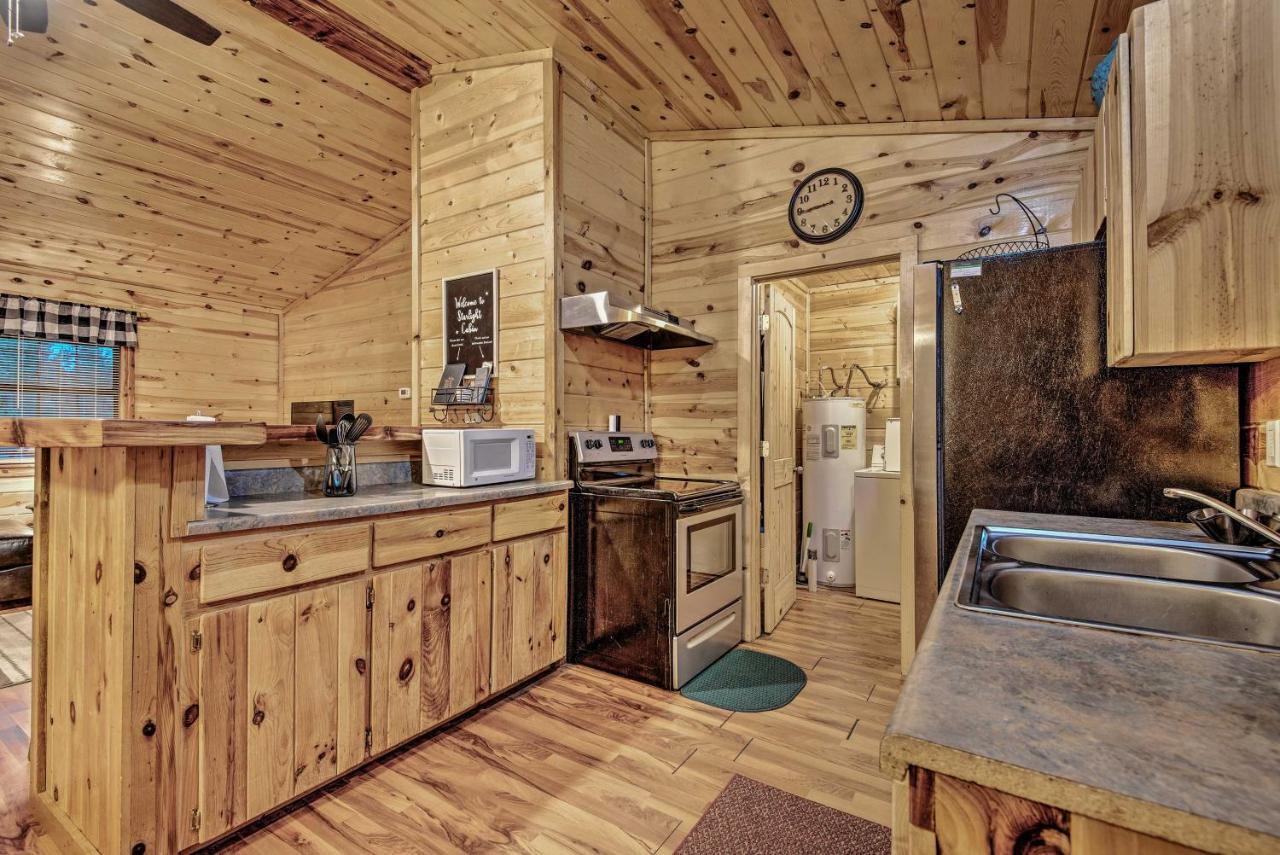 Broken Bow Starlight Cabin With Private Hot Tub! Exterior foto